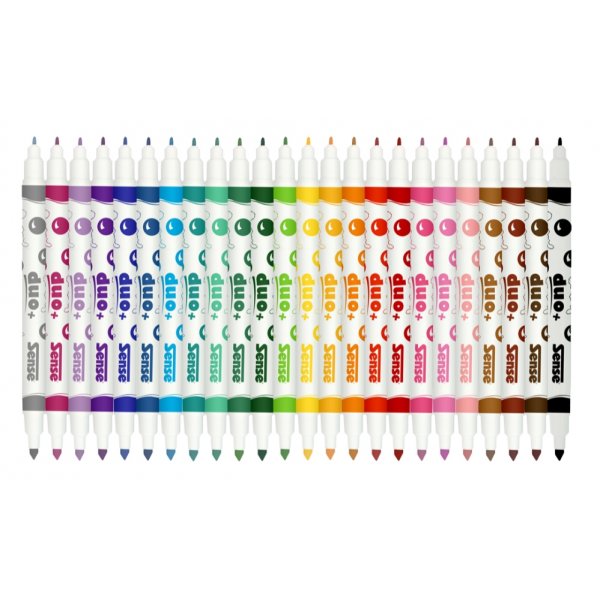 Vezelpennen Dubbele punt Sense - 24 pennen