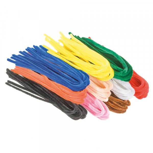 Pijpenrager 8 mm 50 cm 100 stuks - Gemengde kleuren