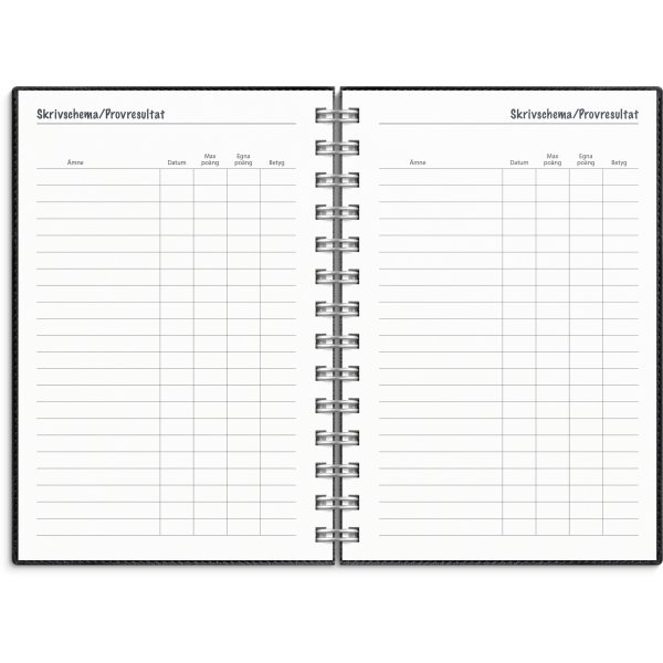 Kalender 24/25 - Klein Studiejaar - Twist zwart