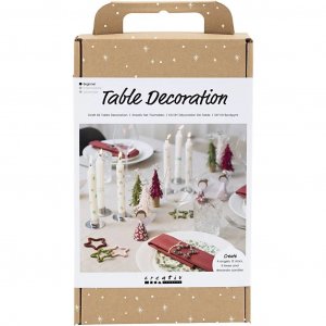 DIY-pakket - Kersttafeldecoraties DIY-pakket - Kersttafeldecoraties