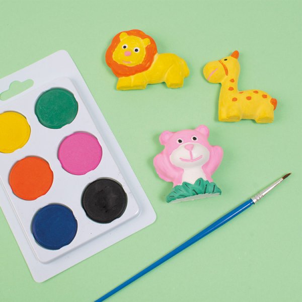 Knutselset - Gipsdieren Knutselset - Gipsdieren