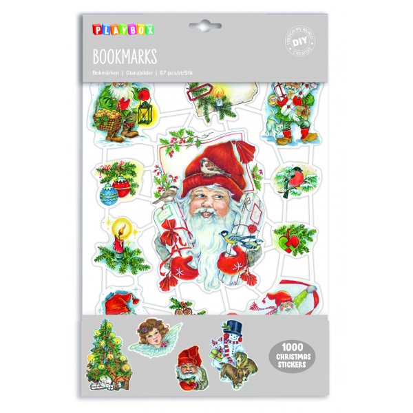Boekenleggers Kerst - 67 st