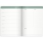 Weekplanner ongedateerd - Blauw