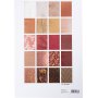 Handgeschept papier - naturel - kastanjebruin - A4 - 20 vellen