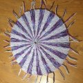 Klant imago Vikinggaren Natuurlijk garen 50g - Paars/Blauw (670)