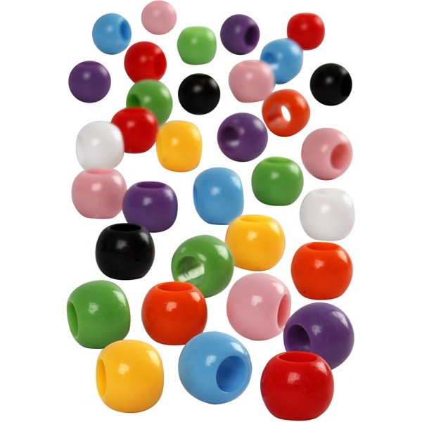 Congo mix - gemengde kleuren - Ø10 mm - 700 ml Congo mix - gemengde kleuren - Ø10 mm - 700 ml