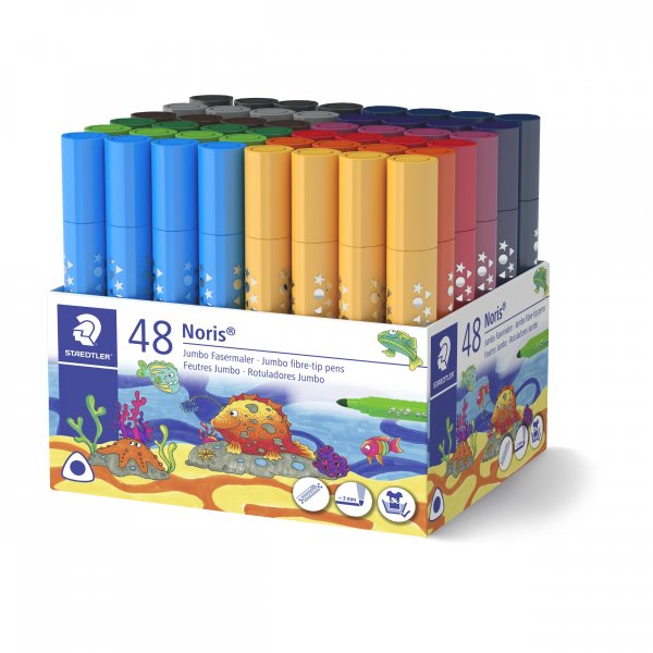 Vezelpen Noris Jumbo - 48 pennen