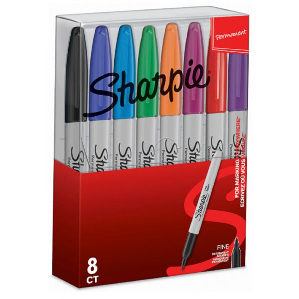 Markeerpen Sharpie Permanent Marker - 8-pack