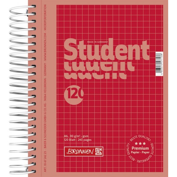 Notitieblok - A6 (120 pagina's) - gelinieerd