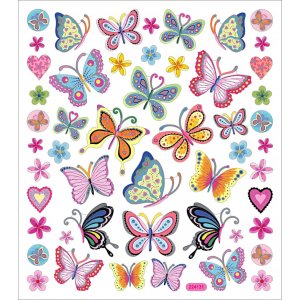 Stickers - kleurrijke vlinders Stickers - kleurrijke vlinders