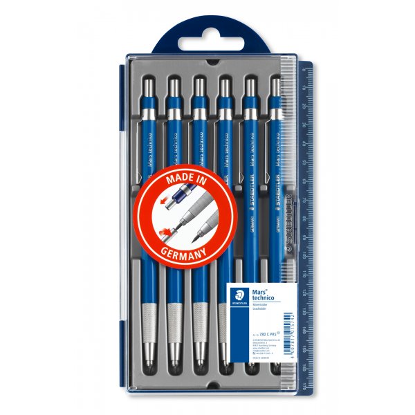 Balpen Mars technico 2mm - 6 pennen