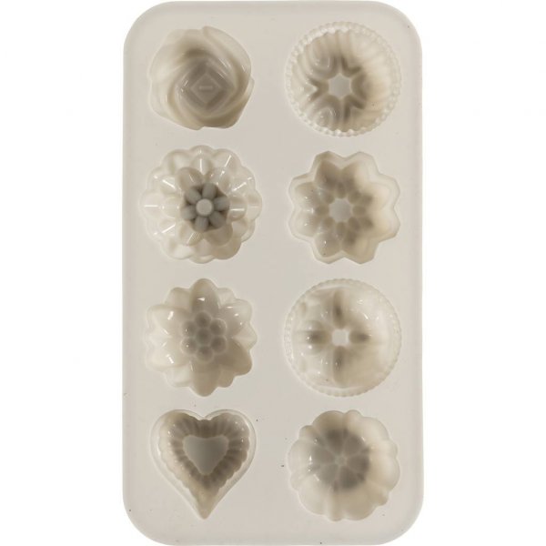 Siliconen mal - kleine zandkoekkoekjes