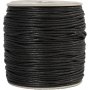 Katoenen koord - zwart - 100 m - 2 mm