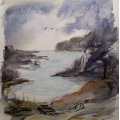 Klant imago Aquarelblok Heetgeperste Bogen 300g - 15x30 cm