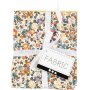 Patchworkstof - geel - 4 st