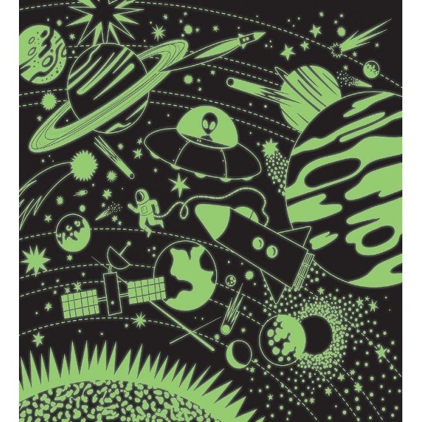 Familiepuzzel Lichtgevend 500 stukjes - Ruimte Familiepuzzel Lichtgevend 500 stukjes - Ruimte