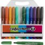 Colortime potloden - complementaire kleuren - 5 mm - 12 st