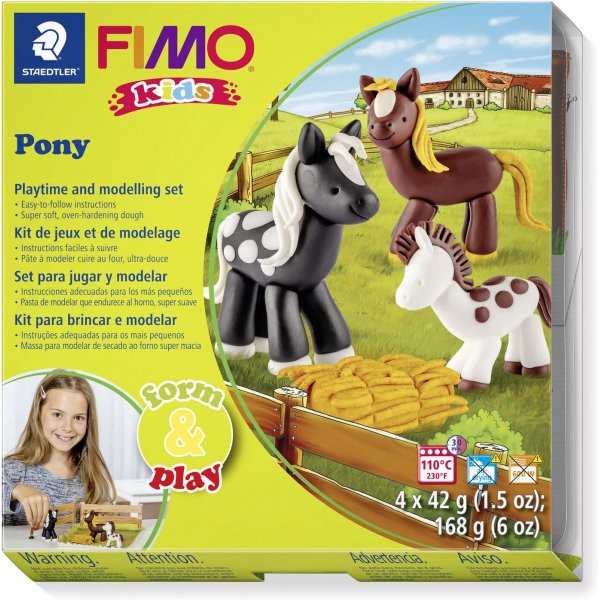 Modelset Fimo Kids Form&Play - Pony