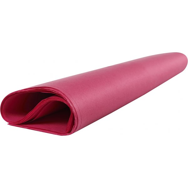 Vloeipapier - roze - 50 x 70 cm - 14 gr - 25 vellen Vloeipapier - roze - 50 x 70 cm - 14 gr - 25 vellen