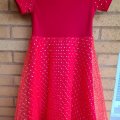 Klant imago Effen jersey stof - 40 Lichtrood Trik� Eko