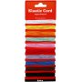 Elastisch koord - 1 mm - gemengde kleuren - 10 x 3,5 m