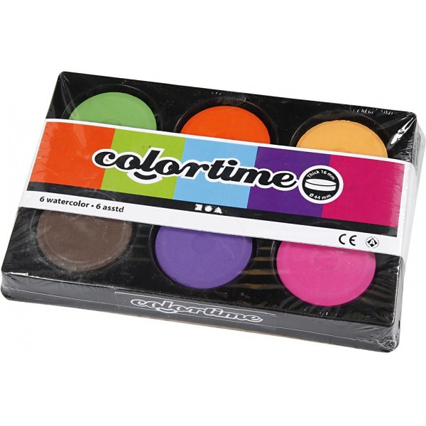 Waterverf - 57 mm - complementaire kleuren