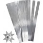 Sterstroken - zilver - 4,5 cm - 100 stroken