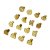 Stempels voor Burn Mark Pen 16 stuks - Letters AL