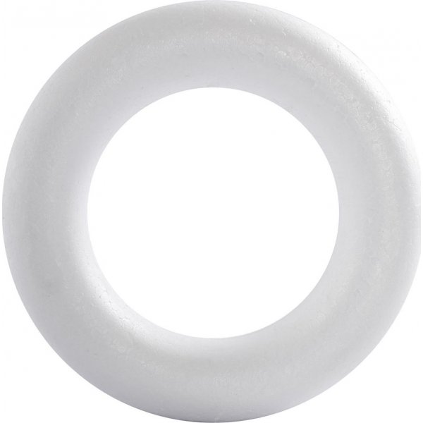 Ring - wit - 21,5 cm