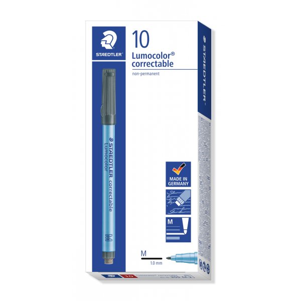 Markeerstift Uitwisbaar Lumocolor 1mm