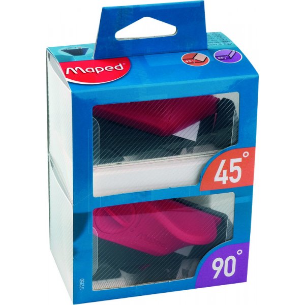 Snijsysteem - Maped - Dubbele set met 45 (172050) & 90 (172090)