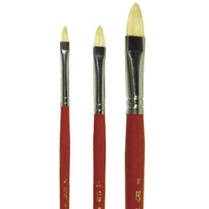 Hazelnootborstel - plat Hazelnootborstel - plat