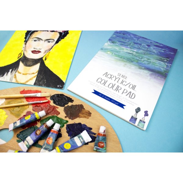 Acryl- en olieblok Sense 230g - A4