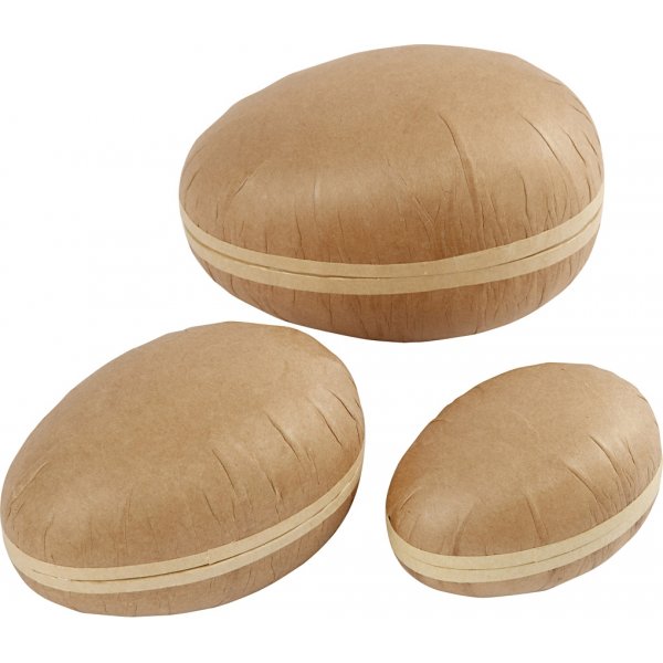 Tweedelige eieren - 3 st Tweedelige eieren - 3 st