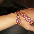 Klant imago Koord gewaxt katoen � 1 mm / 6 m - geel