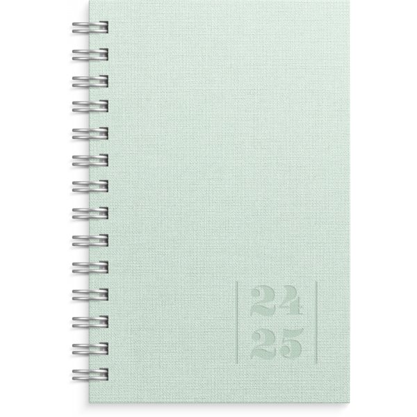 Kalender 24/25 Compact - Textiel groen