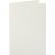 Kaart - gebroken wit - 10,5 x 15 cm - 10 st Kaart - gebroken wit - 10,5 x 15 cm - 10 st