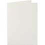 Kaart - gebroken wit - 10,5 x 15 cm - 10 st