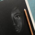 Klant imago Houtskoolpen Cretacolor Sketch - Wit Medium