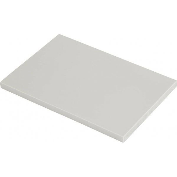 Stempelplaat - 10 x 15,5 cm - lichtgrijs - 10 st