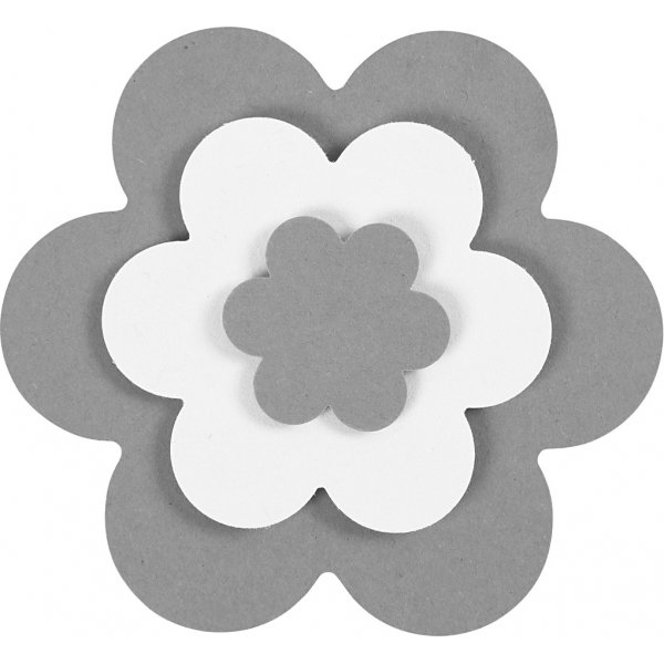 Laag-op-laag ponsen - Bloem - 3 st Laag-op-laag ponsen - Bloem - 3 st