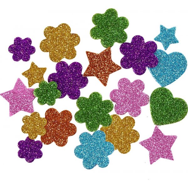 Decoratieve rubberen figuren - 800 st