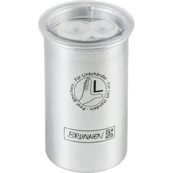 Puntenslijper - dubbel, aluminium container