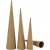 Hoge kegels - Ø4-5-6 cm - 3 st Hoge kegels - Ø4-5-6 cm - 3 st