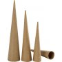Hoge kegels - 4-5-6 cm - 3 st