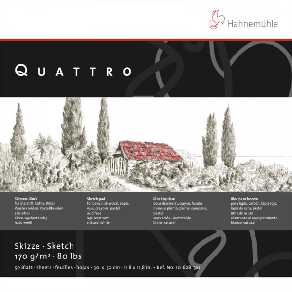 Tekenblok Hahnemhle Sketch Quattro 170g