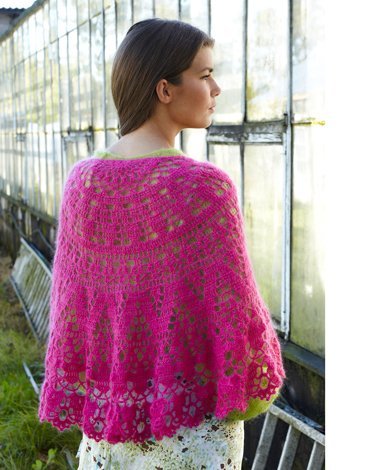 Breipatroon Sjaal - Zomeravond (alt 2)