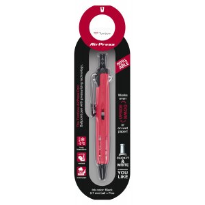 Tombow AirPress balpen, rode blisterverpakking Tombow AirPress balpen, rode blisterverpakking