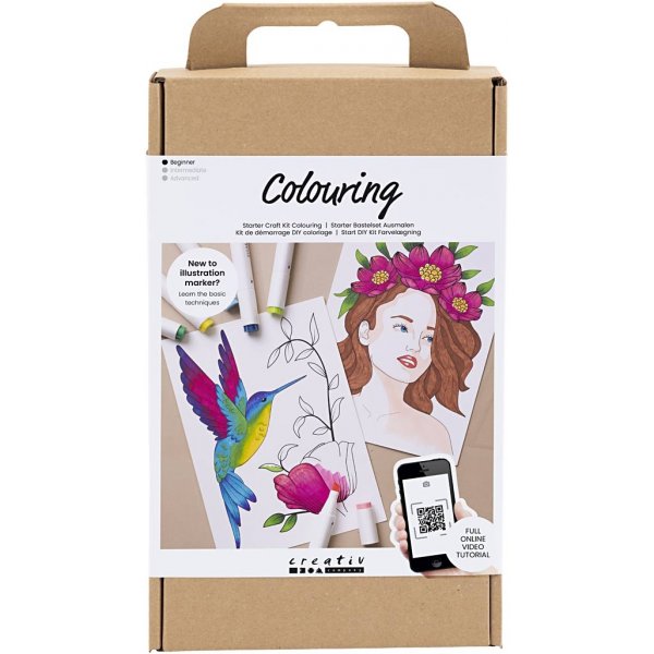 Start DIY Kit Coloring - Tekenpen
