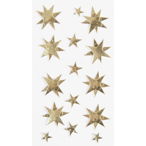 Stickermix - Sterren - goud